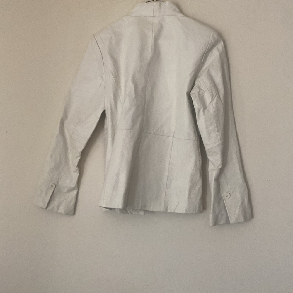 White leather jacket - Picture 2 of 2